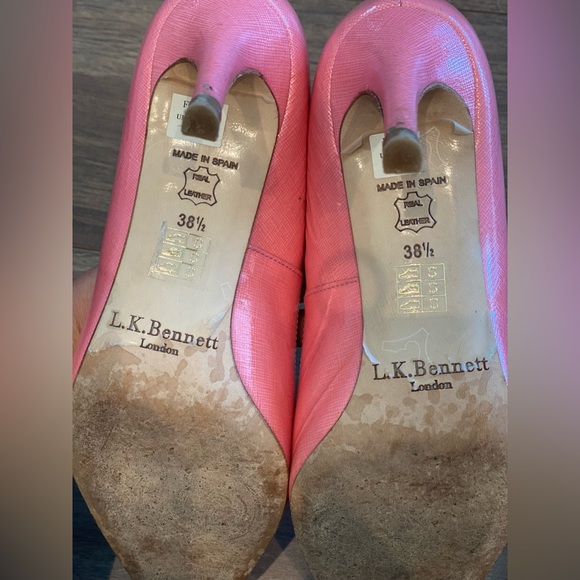 Barbie pink LK Bennett heels - Picture 4 of 8